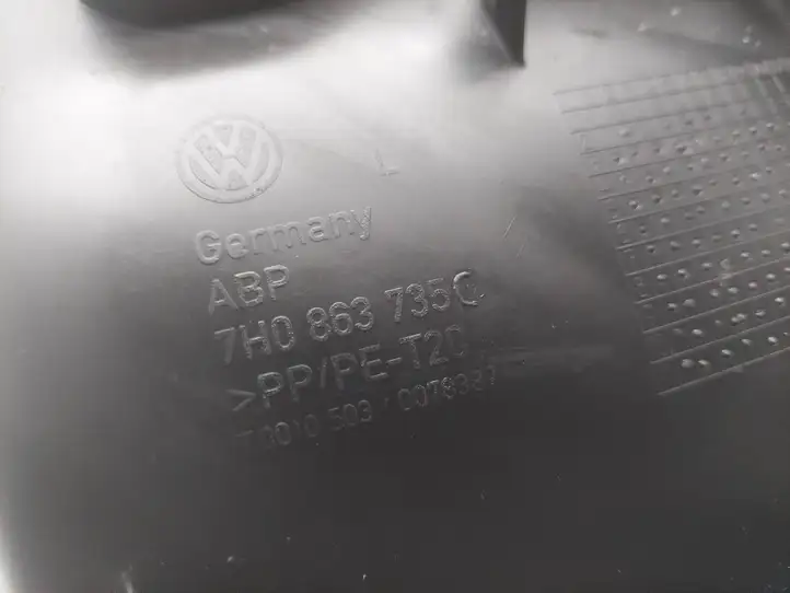 Volkswagen Transporter - Caravelle T5 (2009 - 2015) 7H0863735C Внутренняя отделка переднего порога — фото 3