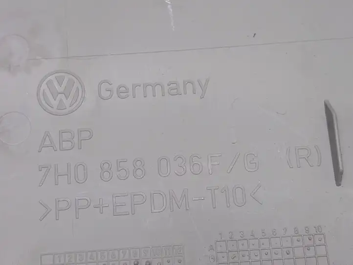 Volkswagen Transporter - Caravelle T5 (2009 - 2015) 7H0858036F Боковая отделка панели приборов — фото 3