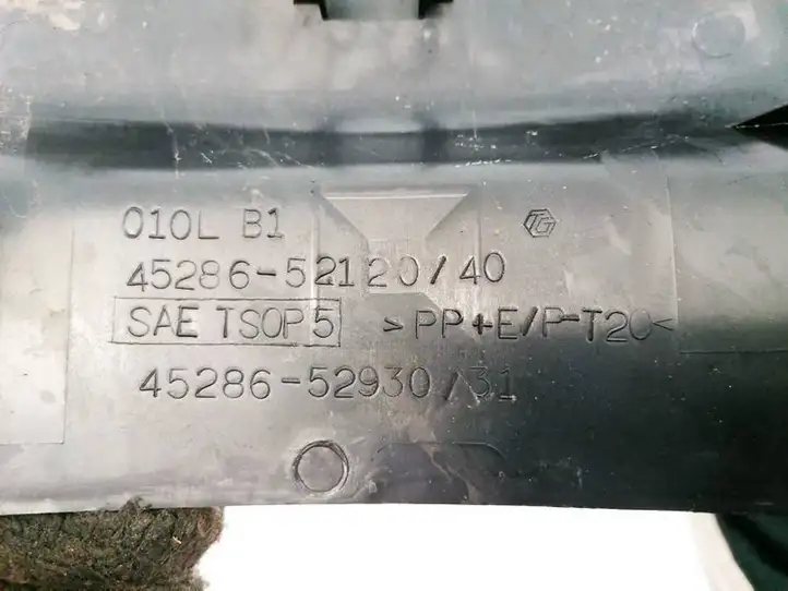 Toyota Yaris (2005 - 2009) 4528652120 Обшивка рулевой колонки — фото 3