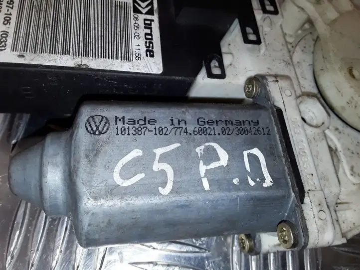 Citroen C5 (2001 - 2004) 9637541380 Электростеклоподъемник передний (комплект) — фото 9
