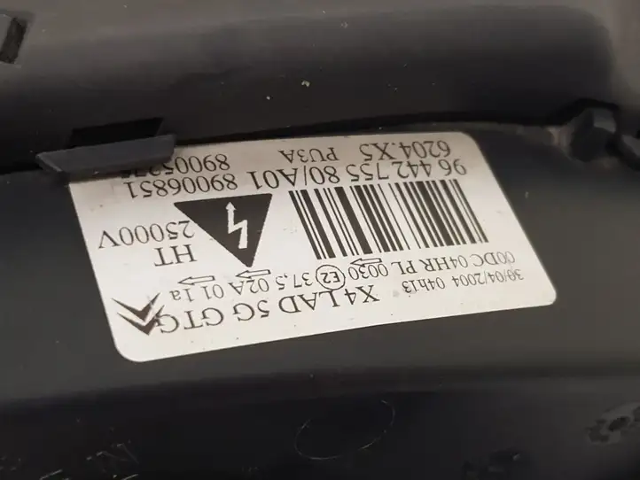 Citroen C5 (2001 - 2004) 9644275580 Передняя фара — фото 9