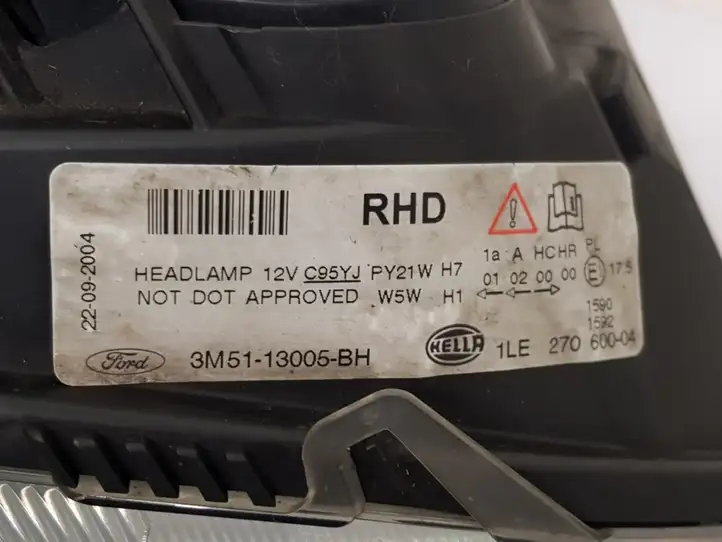 Ford Focus C-MAX (2003 - 2010) 3M5113005BH Передняя фара — фото 6