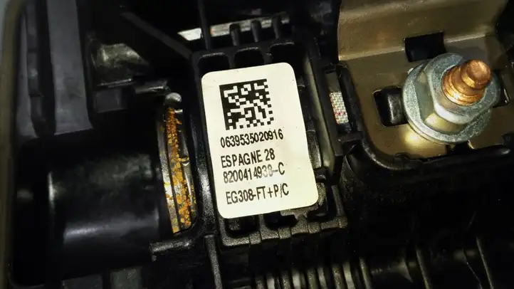 Renault Megane II (2006 - 2008) 8200414938 Подушка безопасности руля — фото 4