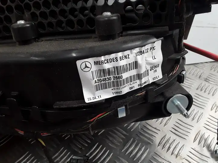 Mercedes-Benz C W204 (2007 - 2014) A2048302660 Комплект системы вентиляции салона — фото 7
