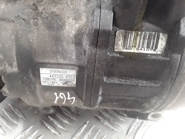 Alfa Romeo 166 (2003 - 2009) 4472208153 Компрессор (насос) кондиционера воздуха — фото 6
