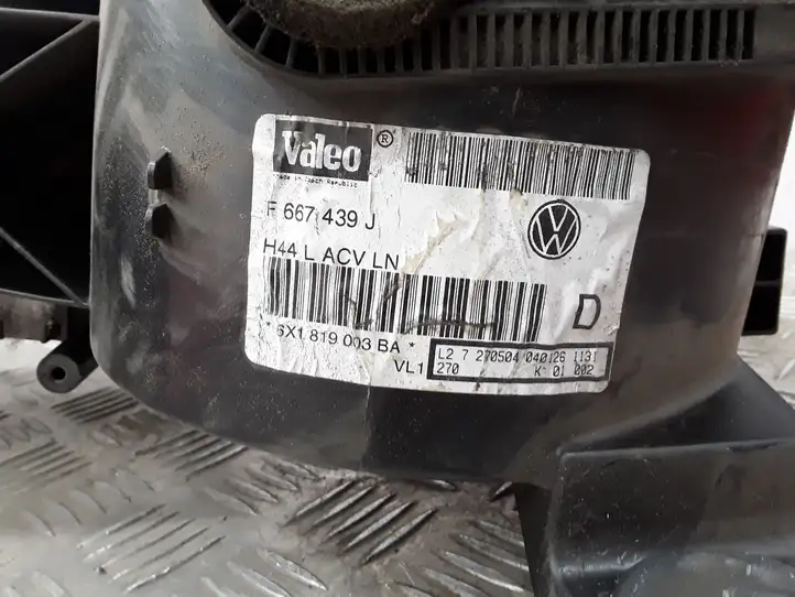 Volkswagen Lupo (1998 - 2005) 6X1819003BA Комплект системы вентиляции салона — фото 4