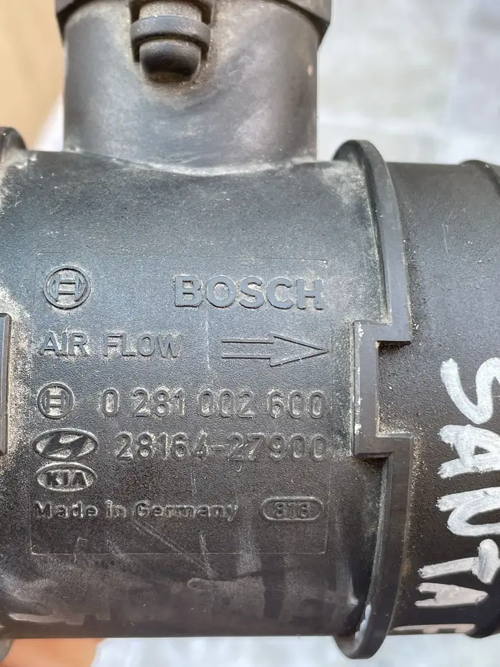 Hyundai Santa Fe (2005 - 2009) 0281002600 Датчик массового расхода воздуха — фото 3