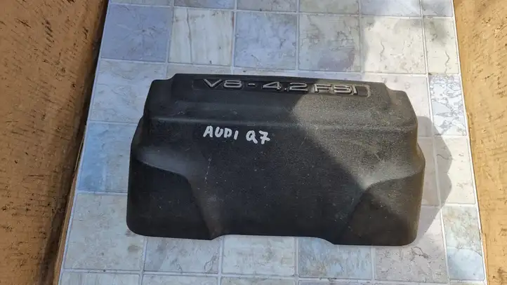 Audi Q7 4L (2005 - 2009) 079103927K Крышка двигателя декоративная — фото 1