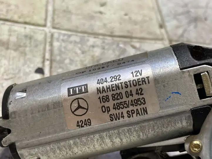 Mercedes-Benz A W168 (1997 - 2004) 1688200442 Двигатель стеклоочистителя заднего стекла — фото 2