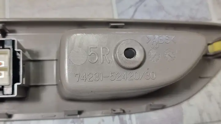 Toyota Yaris (2005 - 2009) 7423152420 Блок кнопок стеклоподъемников — фото 6