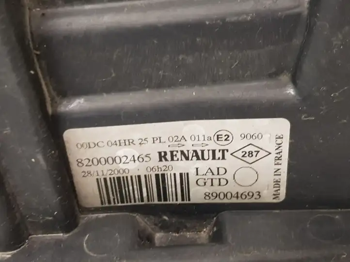 Renault Laguna II (2001 - 2005) 8200002465 Передняя фара — фото 5