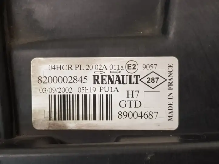 Renault Laguna II (2001 - 2005) 8200002845 Передняя фара — фото 6