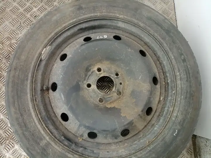 Renault Laguna II (2001 - 2005) 55JX16H2 Стальной штампованный диск R16 — фото 1