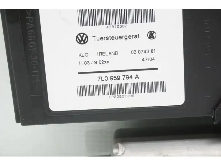 Volkswagen Touareg I (2002 - 2010) 7L0959794A Стеклоподъемник задней двери — фото 4