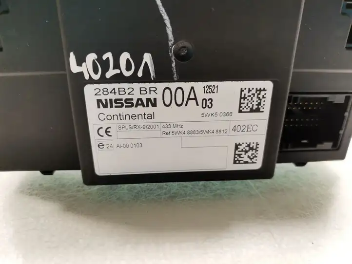 Nissan Qashqai (2010 - 2013) 284B2BR Модуль комфорта — фото 4