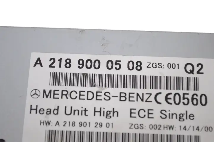 Mercedes-Benz CLS C218,X218 (2011 - 2017) A2189000508 Магнитола / мультимедийная система — фото 6