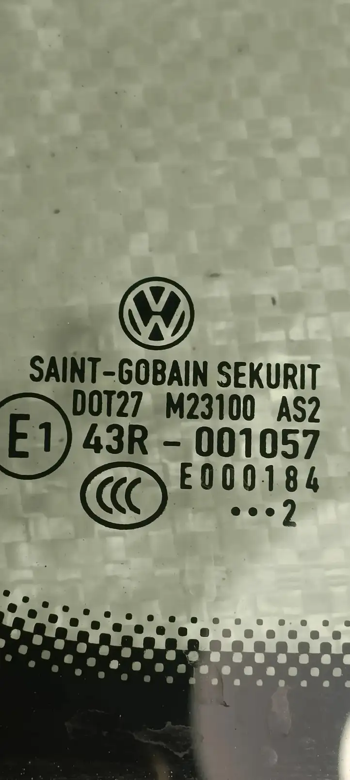 Volkswagen Caddy (2010 - 2015) 43R001057 Форточка двери — фото 5