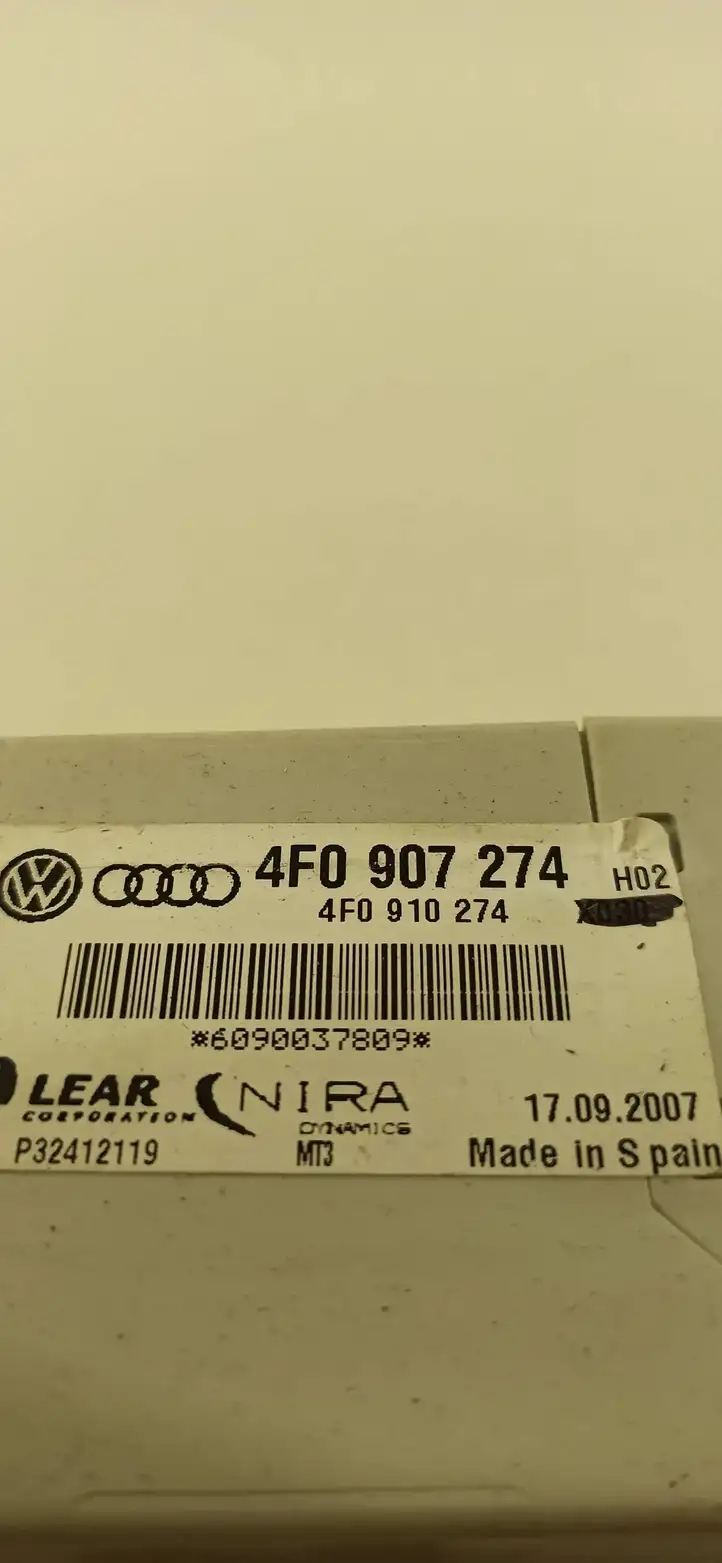 Audi Q7 4L (2005 - 2009) 4F0907274 Прочие блоки управления — фото 3