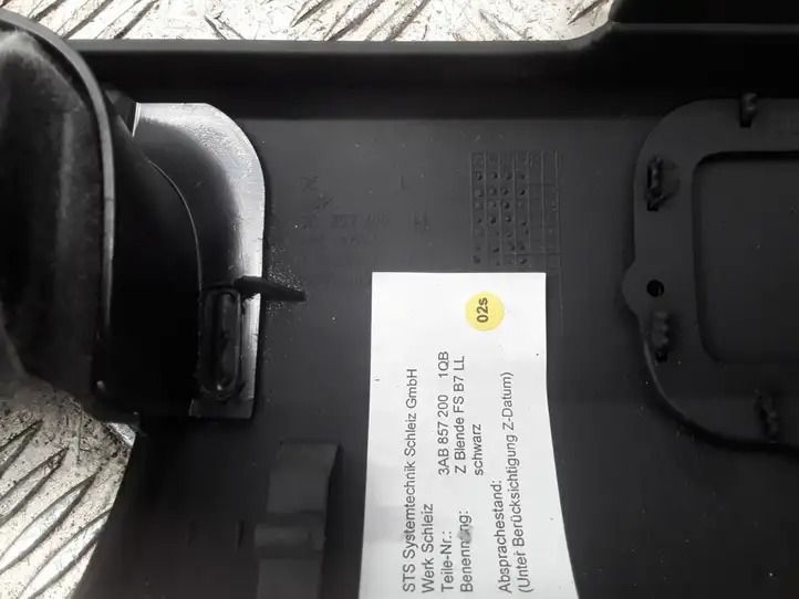 Volkswagen PASSAT B7 (2011 - 2014) 3C1857200H Обшивка рулевой колонки — фото 4