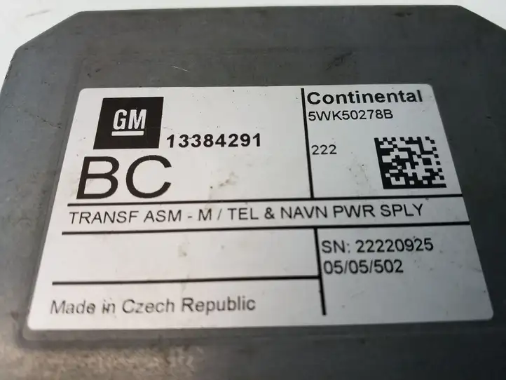 Opel Antara (2011 - 2017) 13384291 Блок GSM — фото 3