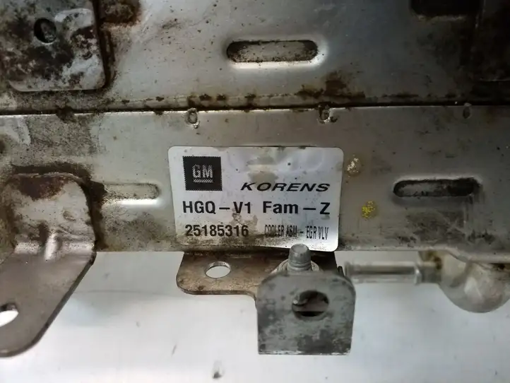 Opel Antara (2011 - 2017) 25185316 Охладитель клапана EGR — фото 4
