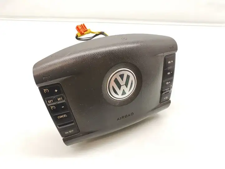 Volkswagen Touareg I (2002 - 2010) Подушка безопасности руля — фото 1
