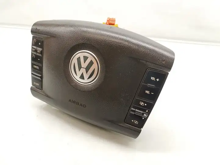 Volkswagen Touareg I (2002 - 2010) Подушка безопасности руля — фото 2