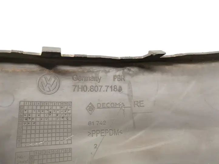 Volkswagen Golf V (2003 - 2009) 7H0807718 Молдинг переднего бампера — фото 4