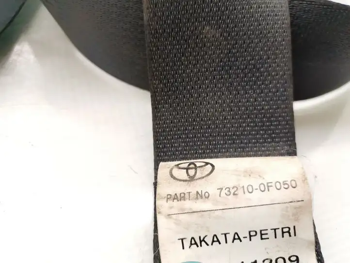 Toyota Verso (2009 - 2012) 73210-0F050 Передний ремень безопасности — фото 5
