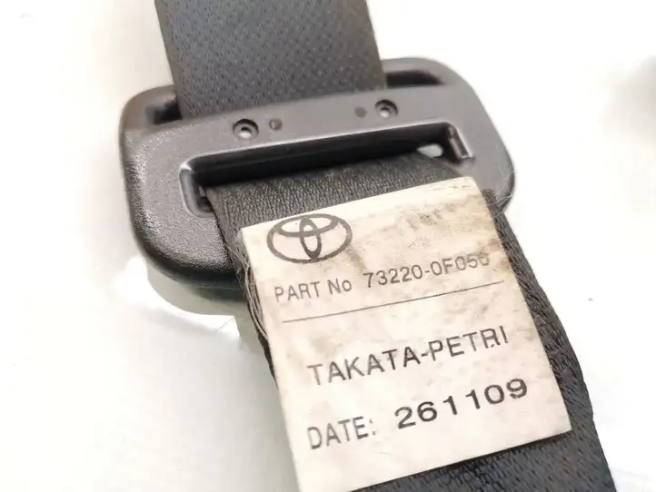 Toyota Verso (2009 - 2012) 73220-0F050 Передний ремень безопасности — фото 5