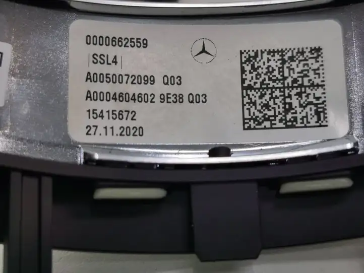 Mercedes-Benz EQC (2018 - ) A0004604602 Оплётка рулевого колеса — фото 5