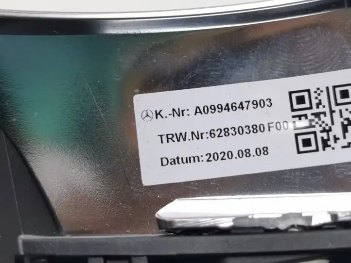 Mercedes-Benz EQC (2018 - ) A0004604602 Оплётка рулевого колеса — фото 6