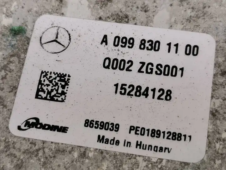 Mercedes-Benz EQC (2018 - ) A0998301100 Радиатор кондиционера — фото 5