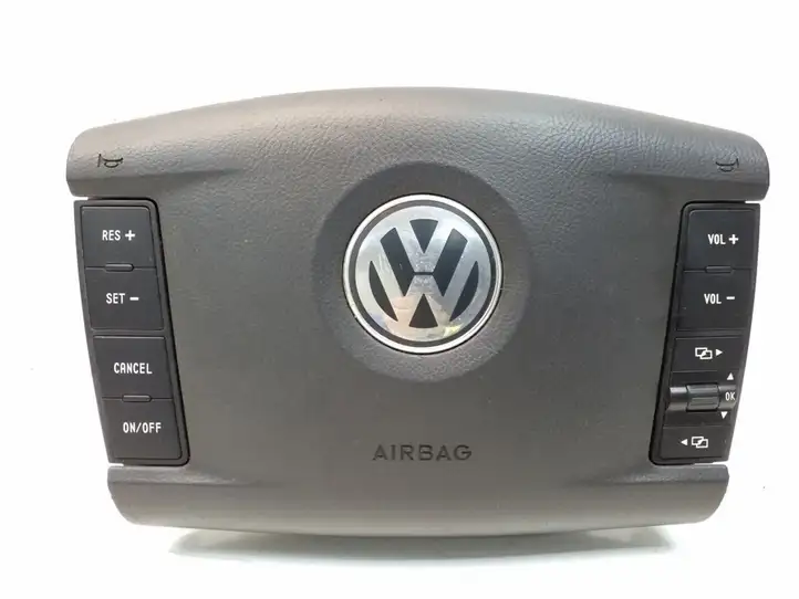 Volkswagen Touareg I (2002 - 2010) 7L6880201EB Подушка безопасности руля — фото 1