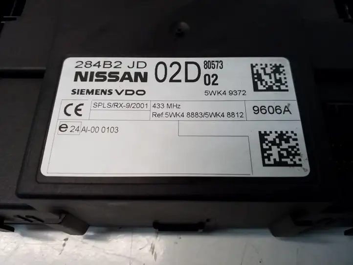 Nissan Qashqai (2006 - 2010) 284B2JD02D Модуль комфорта — фото 4