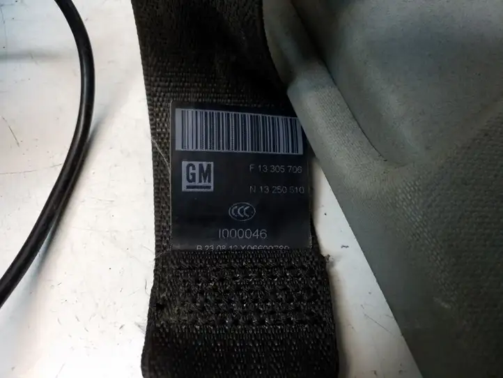 Opel Meriva B (2010 - 2014) F13305707 Передний ремень безопасности — фото 3