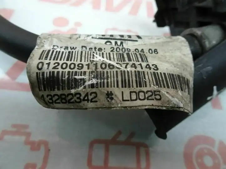 Opel Astra J (2009 - 2012) 13502261 Минусовой провод аккумулятора — фото 5