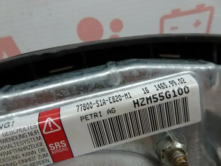 Honda Accord (1999 - 2002) 77800-S1A-E820-M1 Подушка безопасности руля — фото 6