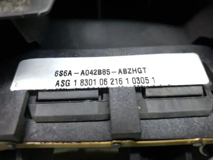 Ford Fiesta (2006 - 2008) 6S6A-A042B85-AB Подушка безопасности руля — фото 4