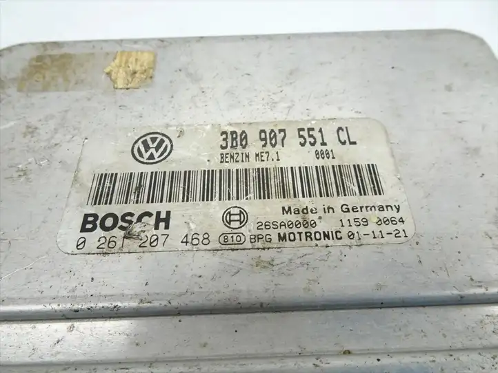 Volkswagen PASSAT B5.5 (2001 - 2005) 3B0907551CL Блок управления двигателем (ЭБУ) — фото 4