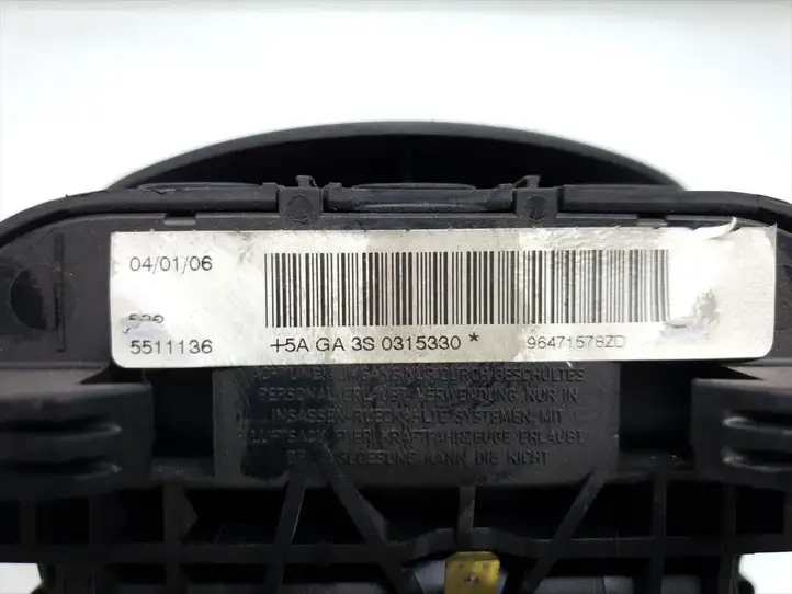 Citroen C4 (2004 - 2008) 96471578ZD Подушка безопасности руля — фото 4