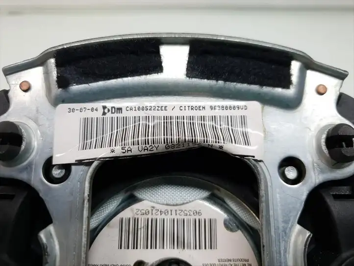 Citroen C3 (2002 - 2009) 96380009UD Подушка безопасности руля — фото 4