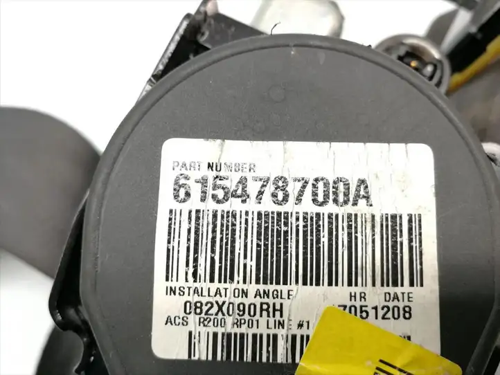 Hyundai Sonata (2007 - 2010) 615478700A Передний ремень безопасности — фото 4