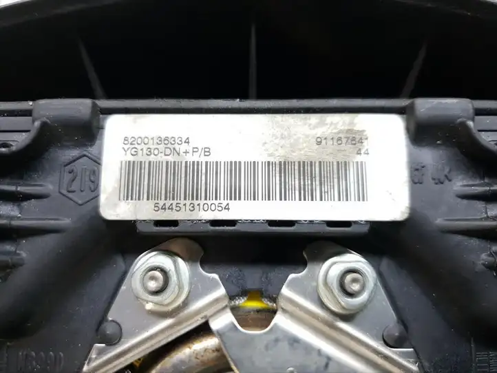 Opel Vivaro (2001 - 2006) 8200136334 Подушка безопасности руля — фото 4