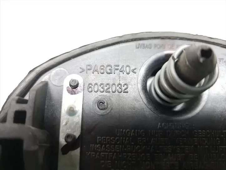 Nissan Navara D40 (2004 - 2015) 6032032 Подушка безопасности руля — фото 4