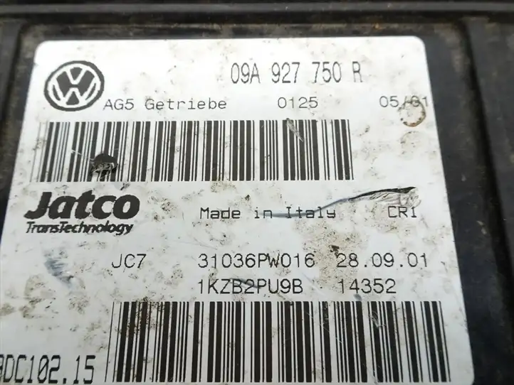 Audi A3/S3 8L (2000 - 2003) 09A927750R Блок управления АКПП — фото 4