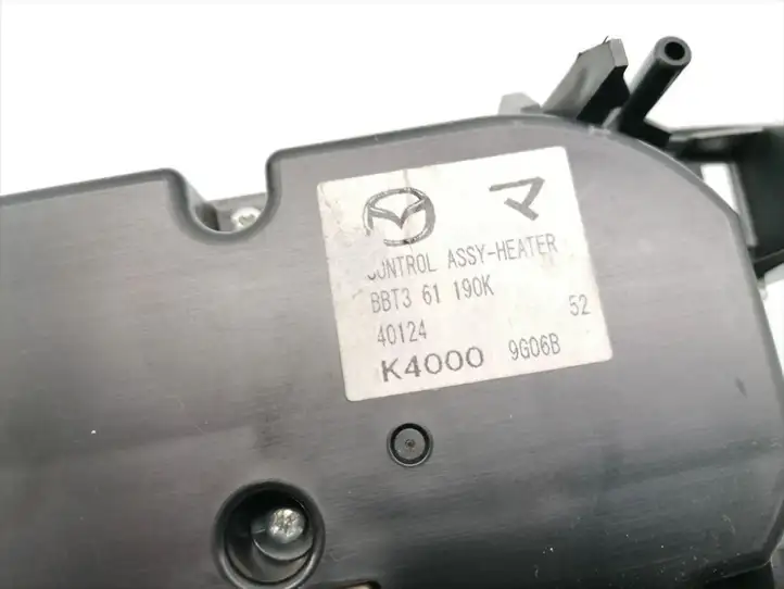 Mazda 3 II (2009 - 2011) BBT361190K Кнопка кондиционера — фото 4