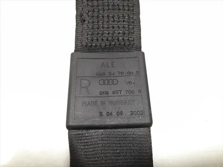 Audi TT Mk1 (1998 - 2003) 8N0657706G Передний ремень безопасности — фото 5
