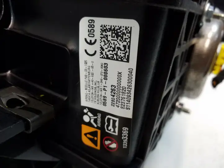 Chevrolet Volt I (2010 - 2015) 22804263 Подушка безопасности пассажира — фото 4