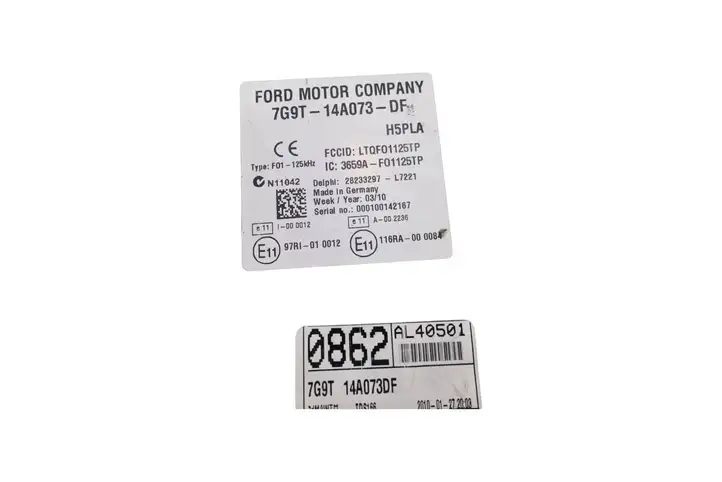 Ford Mondeo MK IV (2007 - 2014) 7G9T14A073DF Модуль комфорта — фото 5